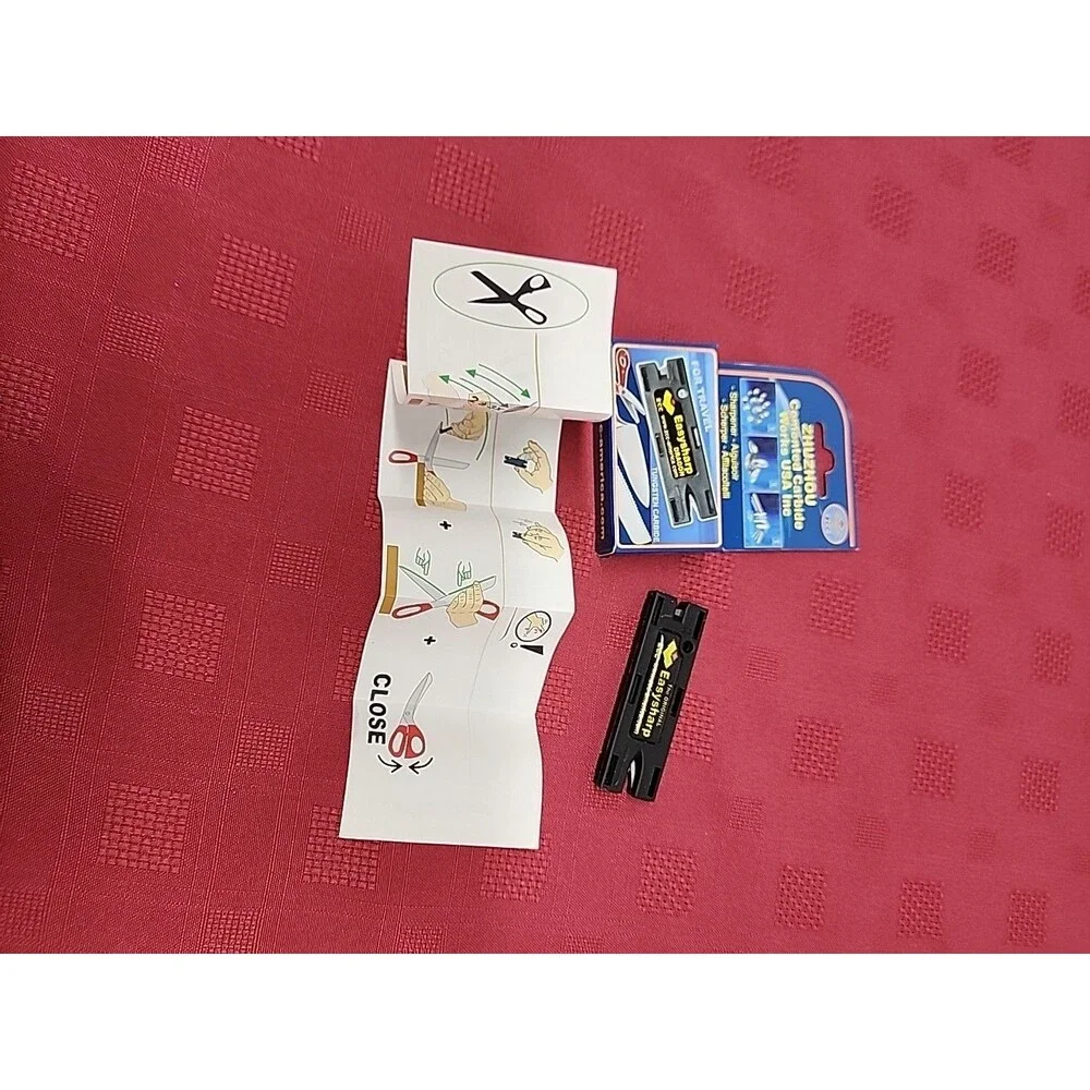 Easysharp Dragon Portable Knife/Scissors Sharpener Cemented Carbide